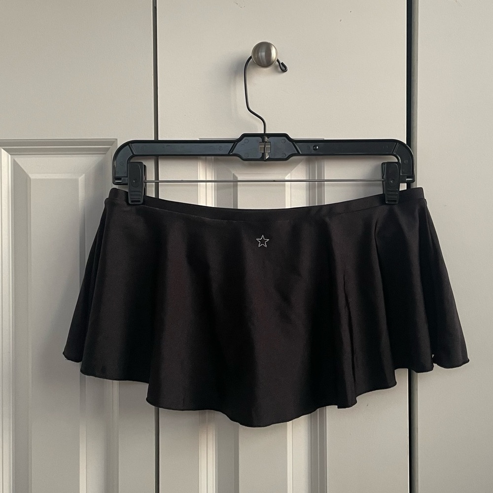 Frankies Bikinis Izabella Shine Bikini Bottom Skirt